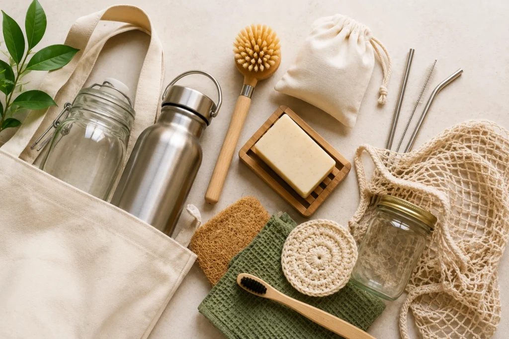 Productos zero waste para reducir residuos en casa